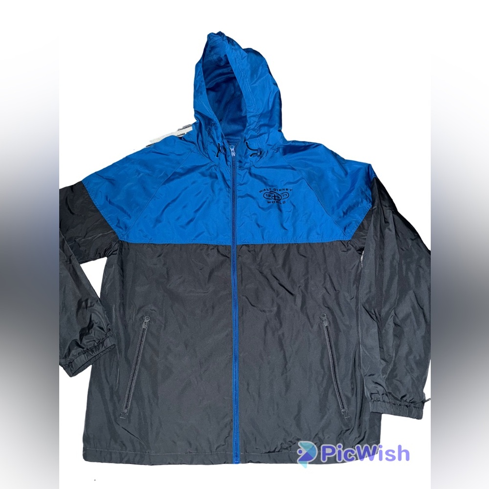 Disney Parks Men’s Hooded Windbreaker Jacket L